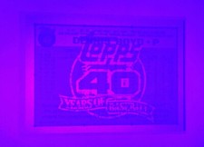 RARE 1991 Topps BOLD 40th Anniversary Glow Back Baseball Cards #1-792 You Pick!