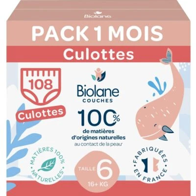 - Windeln Höschen - Größe 6 16+ kg - Null Leckage für 12h - 1 Monat Pack -... - Bild 1 von 4