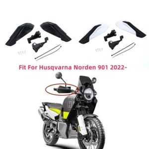 Handle Bar End Hand Guards Protector Universal For Husqvarna Norden 901 2022- - Bild 1 von 9