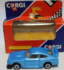 Corgi Juniors Rep's Colour Trial Zakspeed Ford Capri Very rare MINT boxed Blue - Picture 1 of 4