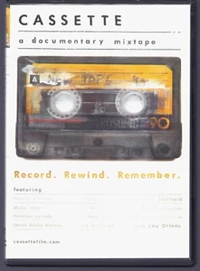 CASSETTE:  A Documentary Mixtape (DVD) 2016 Henry Rollins, Mike Watt, Ian MacKay - Picture 1 of 2
