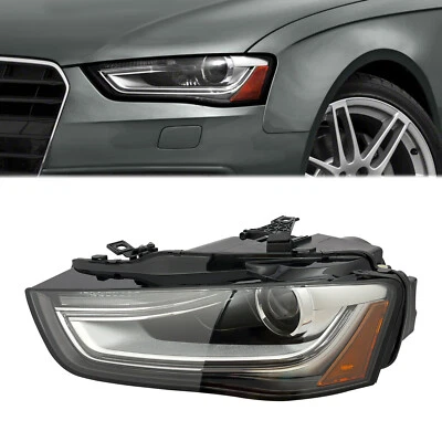 For 2013-2016 Audi A4 Xenon/HID Headlight Headlamp Non-AFS Type Left Driver Side Foto 1 de 4