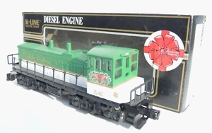 K-Line O gauge MP-15 Christmas Holiday edition K-2240 toy train locomotive - Picture 1 of 24