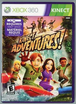 2010 Microsoft Kinect Adventures Xbox360 Kinect Video Game Disc In Box - Image 1 of 2