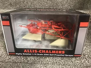 2021 SpecCast 1:16 ORANGE SPECTACULAR Allis-Chalmers 2300 Self Propelled Sprayer - Picture 1 of 3