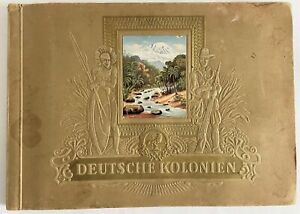 Sammelbilderalbum Deutsche Kolonien Zigarettenbilderalbum 1938