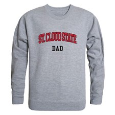 St Cloud State University Huskies SCSU Dad Crewneck Sweatshirt Sweater