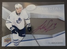2008/09 Upper Deck Ice Luke Schenn Autograph - Maple Leafs