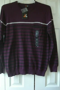 Suéter para hombre talla doble grande potente púrpura amplificador bolsillo - Imagen 1 de 2