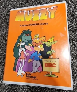 Muzzy - A video Spanish course VHS / cassette - set complete I free fast ship - Picture 1 of 3