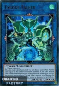 YUGIOH EXFO-EN038 Excode Talker Ultra Rare 1st Edition NM - Bild 1 von 1