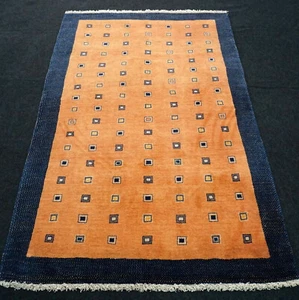 Orient Teppich Gabbeh 185 x 123 cm Gabeh Loribaft Perserteppich Handgeknüpft Rug - Bild 1 von 11