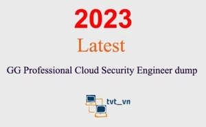 GG Professional Cloud Security Engineer dump GUARANTEED (1 month update) - Picture 1 of 1