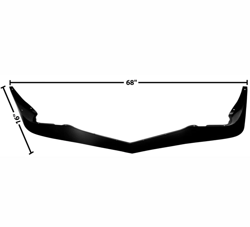 1970 1971 1972 1973 Chevy Camaro Front Spoiler Lip - Rally Sport RS Foto 1 de 1