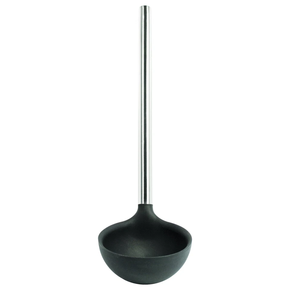 Charcoal Tovolo Soup Serving Canning Ladle Stainless Steel Silicone Ninja