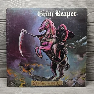 Grim Reaper - See You In Hell LP 1984 RCA Victor – NFL1-8038 VG+/VG - Picture 1 of 16