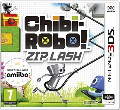 NA - Chibi-Robo!  Zip Lash /3DS - New 3DS - V1398z - Image 1 of 4