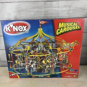 K’nex Musical Carousel Set 13071 Motorized, Retired model Sealed Box / Brand New - Picture 1 of 8