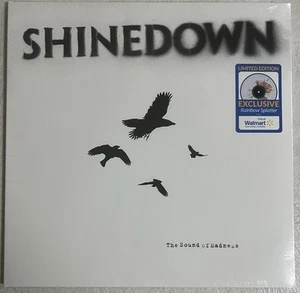 SHINEDOWN THE SOUND OF MADNESS LP RAINBOW SPLATTER VINYL WALMART EXCLUSIVE - Imagen 1 de 6