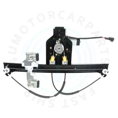 Regulador de ventana eléctrica trasero izquierdo con motor para GMC Envoy XL 2002 03-2006 con 7 asientos Foto 1 de 4