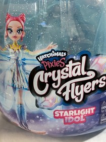 Hatchimals Pixies Crystal Flyers Starlight Idol Brand New Sealed
