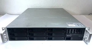 Synology RS3412RPxs 10-Bay NAS Server with WD 4TB Enterprise HDD - Picture 1 of 7