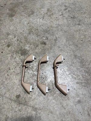 Jeep Cherokee XJ 84-01 Set Of (3) OEM Interior Grab Handles Tan (SP01) - Image 1 of 4