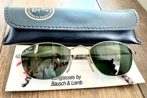 NEW VINTAGE B&L BAUSCH & LOMB RAY-BAN SUNGLASSES MADE IN USA - Picture 1 of 19