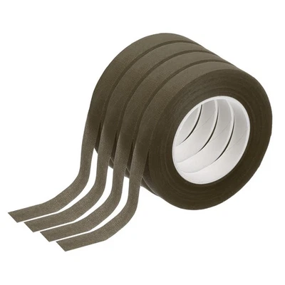 4 Pcs Brown Floral Tape 1/2" x 29.5 Yards Florist Wrap Adhesive Tape Foto 1 de 4