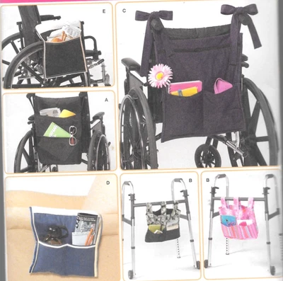 Simplicity 2822 Organizer Accessories  for Wheelchair~ Walker~ Recliner UNCUT - Image 1 of 4