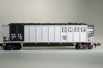 N Scale BNSF BETHGON COAL CAR 70 DIFFERENT NUMBERS BY LBF sold individually - Image 1 of 4