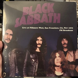 Black Sabbath - Live At Fillmore West, San Francisco, Ca, Nov 1970 New/Sealed - Picture 1 of 6