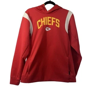 Nike Kansas City Chiefs Youth Red Hoodie Football Size XL Youth 170-180cm 18/20 - Picture 1 of 9
