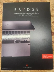 Brydge Wireless Keyboard &  Cover for 12.9-inch iPad Pro (3rd Gen, 2018) - Picture 1 of 8