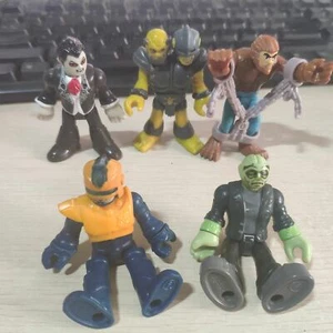 5 Stck. Imaginext Monster Frankenstein Vampire zweiköpfiger Oger Wolfman Cop Spielzeug - Bild 1 von 3