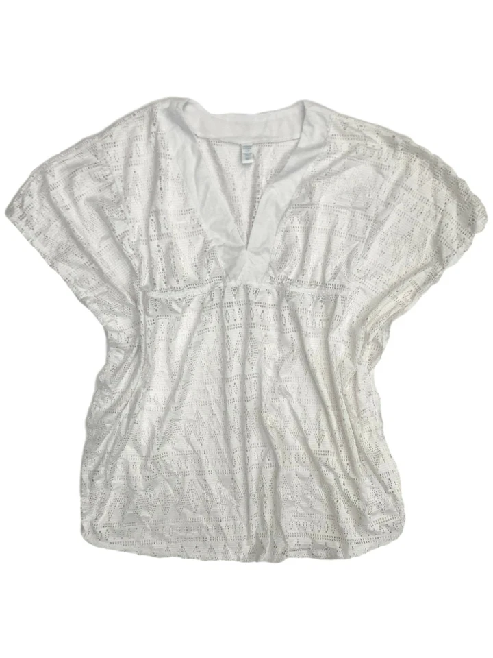 Traje de baño de encaje blanco para mujer Foto 1 de 1