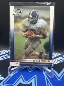 Press Pass Adrian Peterson Georgia Southern RC 2002 #FD44 EX++ - Imagen 1 de 2