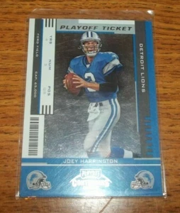 2005 Playoff Contenders Ticket 097/199 Joey Harrington #33 - Picture 1 of 2