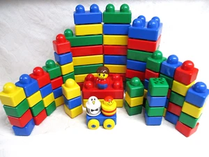 Large Lot Lego Duplo Primo Toddler Baby Building Blocks - Picture 1 of 7