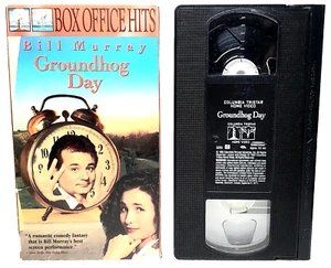 Groundhog Day (Remastered - 2000) Columbia/Tri-Star Box Office Hits VHS Tape VG+ - Picture 1 of 8