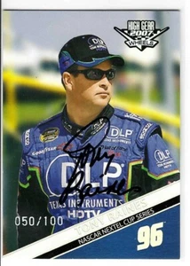 Tony Raines Signed 2007 Wheels High Gear Card #M31 NASCAR 050/100 - Picture 1 of 1