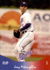2004 Auburn Doubledays Team Issue #27 Joey McLaughlin Sapulpa Oklahoma OK Card