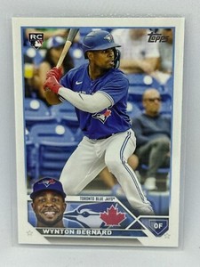 Wynton Bernard Rookie 2023 Topps Update Series Baseball No. US293