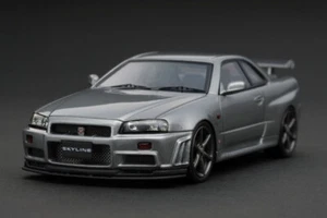 LAST ONE! HPI 8370 Nissan Skyline R34 GT-R V-Spec Sonic Silver 1/43 GTR R32 R34 - Picture 1 of 1