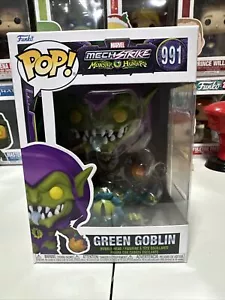 Funko Pop! 991 Green Goblin Marvel Mech Strike Monster Hunters - Imagen 1 de 6