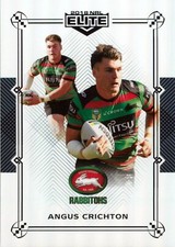 ✺New✺ 2018 SOUTH SYDNEY RABBITOHS NRL Card ANGUS CRICHTON 4/5 Mojo Black Diamond