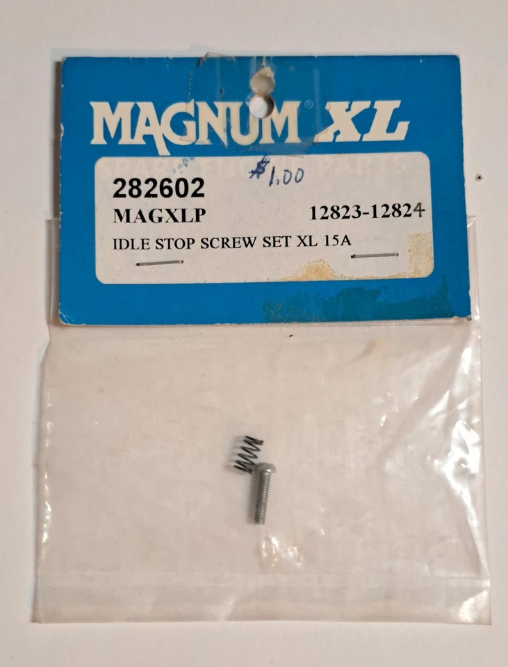 Original MAGNUM XL R/C Spare Engine Part #282602 Idle Stop Screw for XL 15A  NOS - Image 1 of 1