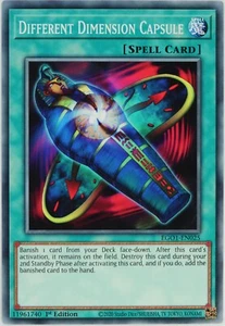 Yugioh Different Dimension Capsule EGO1-EN025 Common 1st Edition - Picture 1 of 1