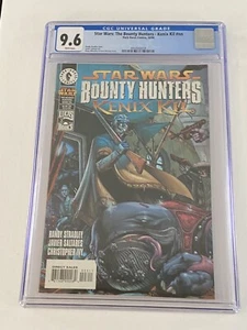Star Wars The Bounty Hunters Kenix Kil 1 nn cgc 9.8 Dark Horse 1999 WHITE pgs NM - Picture 1 of 5