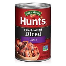 Hunt's Fire Roasted Diced Tomatoes with Garlic 14.5 Oz